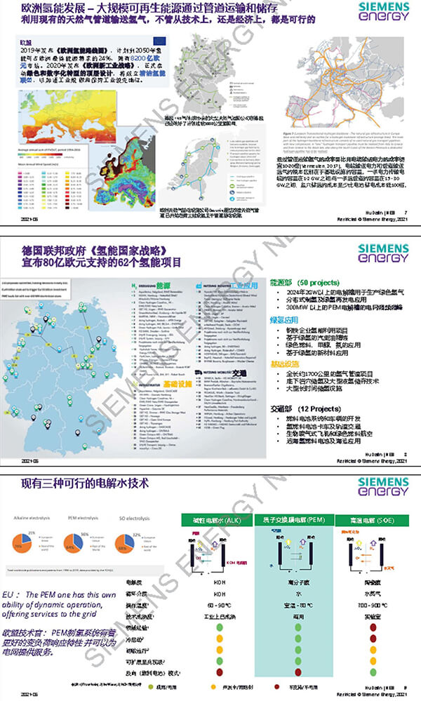 西门子胡大麟：欧洲氢能发展与绿氢解决方案