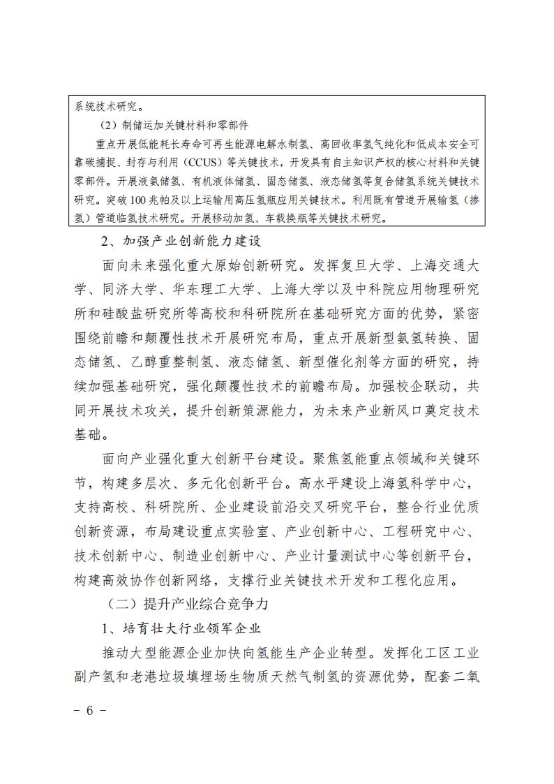 《上海市氢能产业发展中长期规划 （2022-2035年）》印发！2025年规模突破1000亿元_05