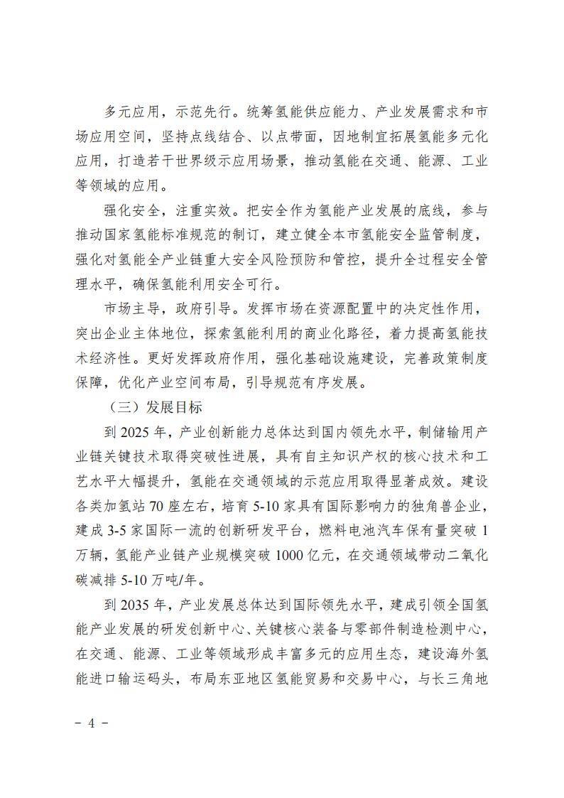 《上海市氢能产业发展中长期规划 （2022-2035年）》印发！2025年规模突破1000亿元_03